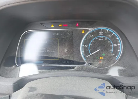 2018 Nissan Leaf Sl из США, поврежденный, VIN 1N4AZ1CP6JC303864